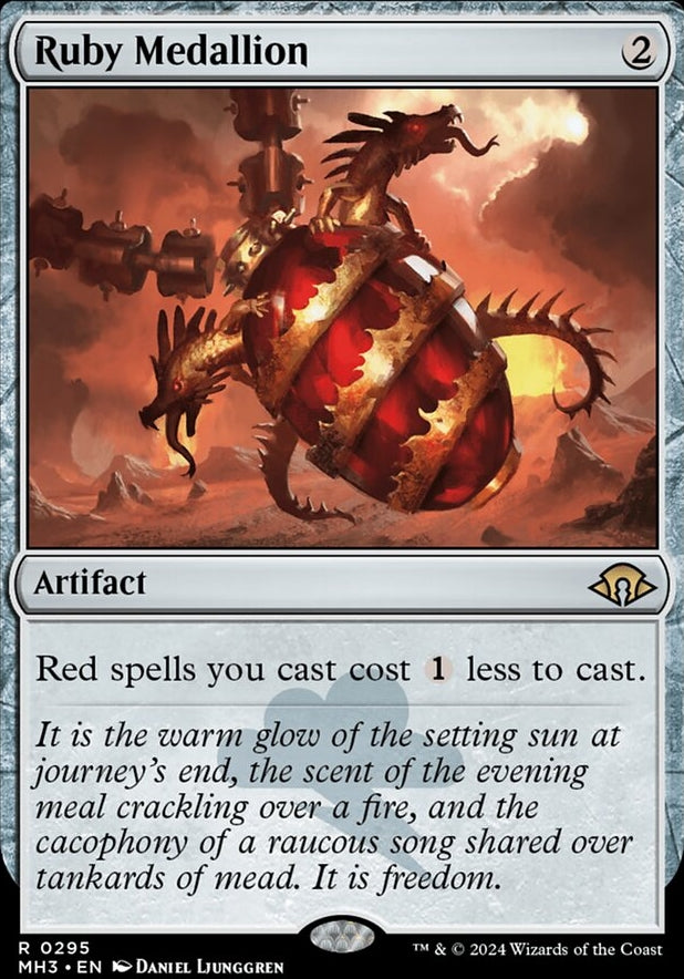 Ruby Medallion [#0295] (MH3-R-FOIL)