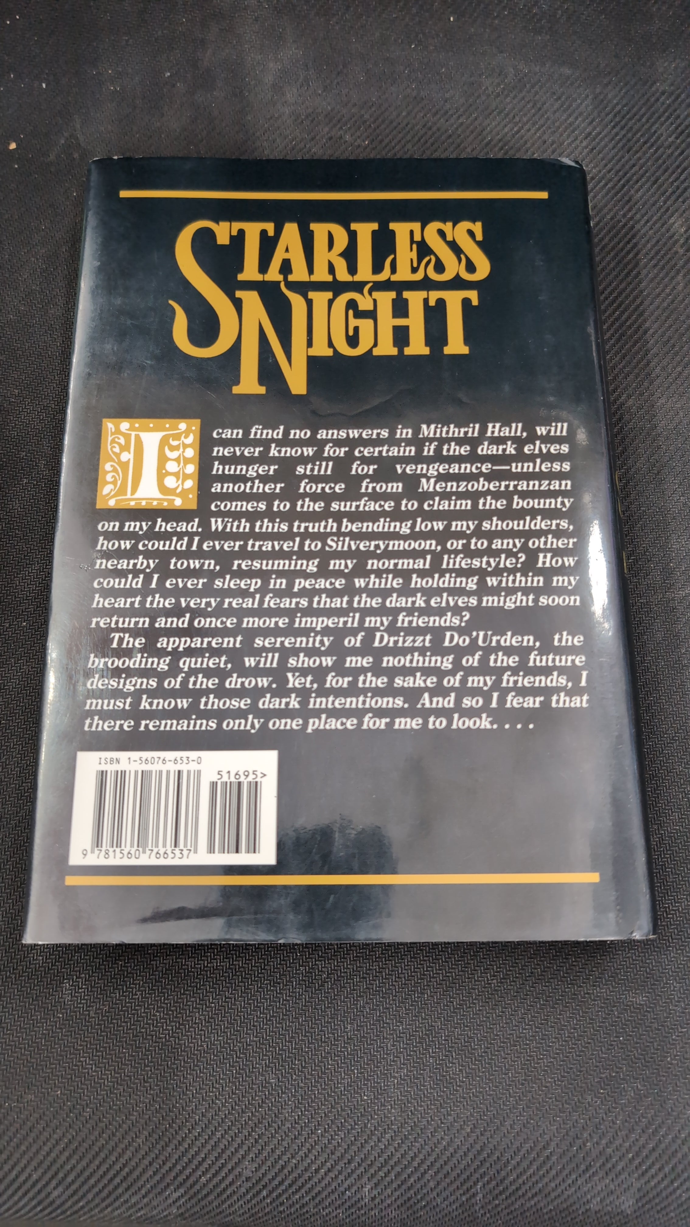 Forgotten Realms: Starless Night [ Hardcover ] (USED)