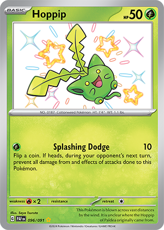 Hoppip - 096/091 (PAF) Secret Rare - Near Mint Holofoil