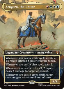 Aragorn, the Uniter [ #0029 Borderless ] (HOC-M)