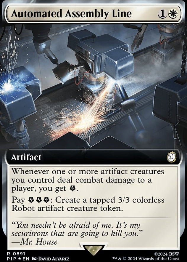 Automated Assembly Line [#0891 Extended Art Surge Foil] (PIP-R)