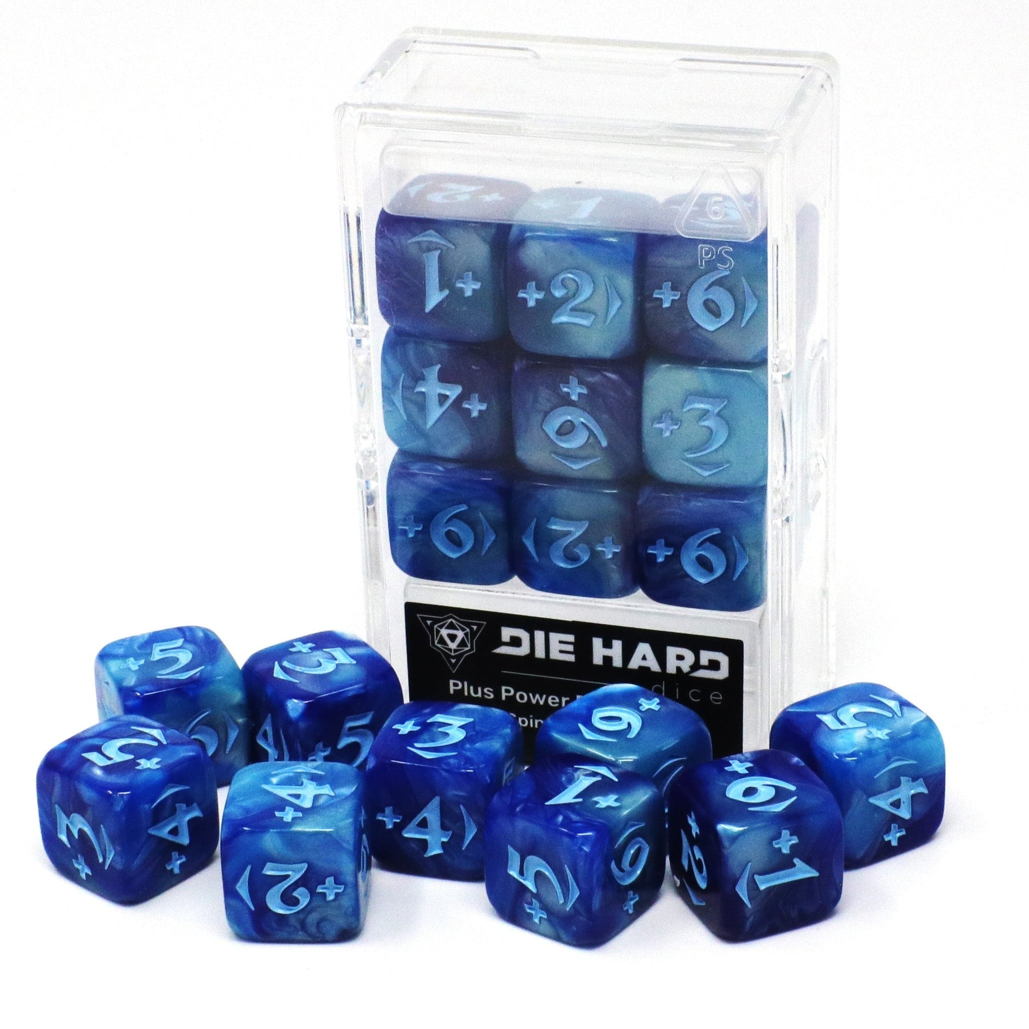 DHD: Spindown Counters - Plus Power Pack: Blue