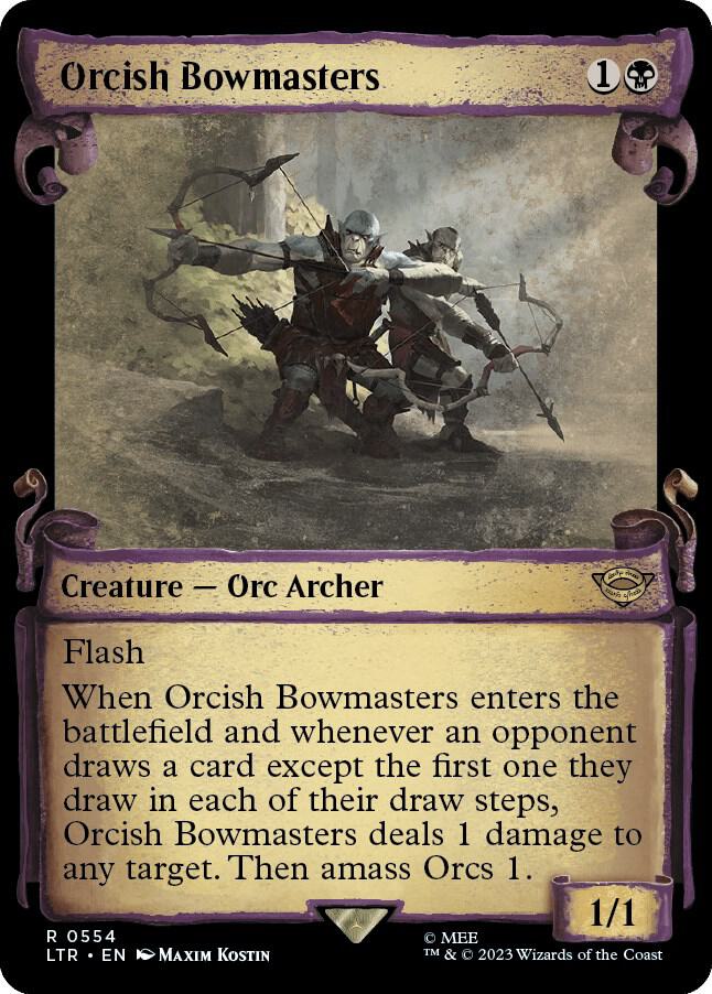 Orcish Bowmasters [#0554 Showcase Scrolls] (LTR-R)