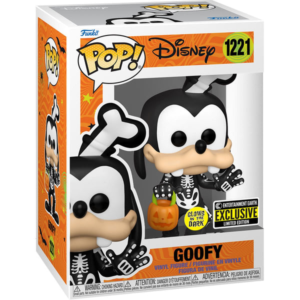 POP Figure: Disney #1221 - Goofy (Trick or Treat) (EE) (Glow)