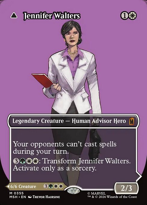 Jennifer Walters // The Sensational She-Hulk [ #0355 Borderless Logo ] (MSH-M)