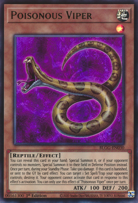 Poisonous Viper (BLGG-EN030)
