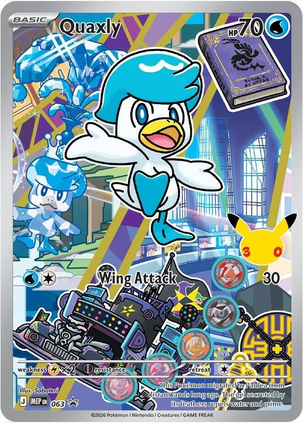 Quaxly- 063 (MEP)  Promo Near Mint Holofoil