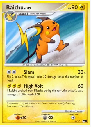 Raichu (3/17)