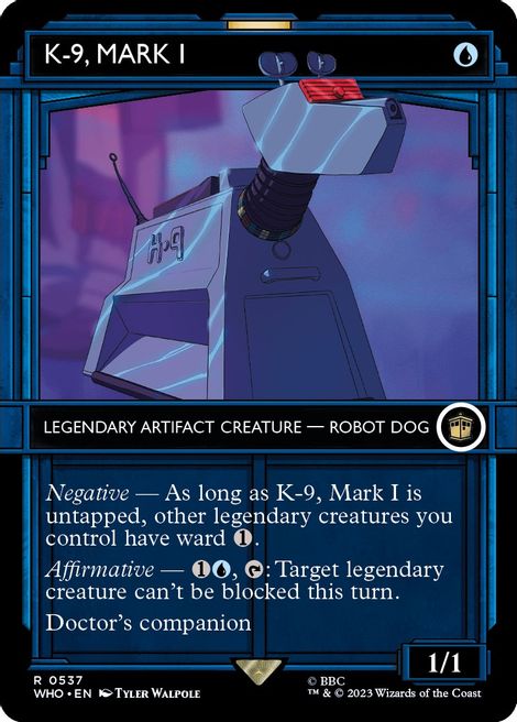 K-9, Mark I [#0537 Tardis Showcase] (WHO-R-FOIL)