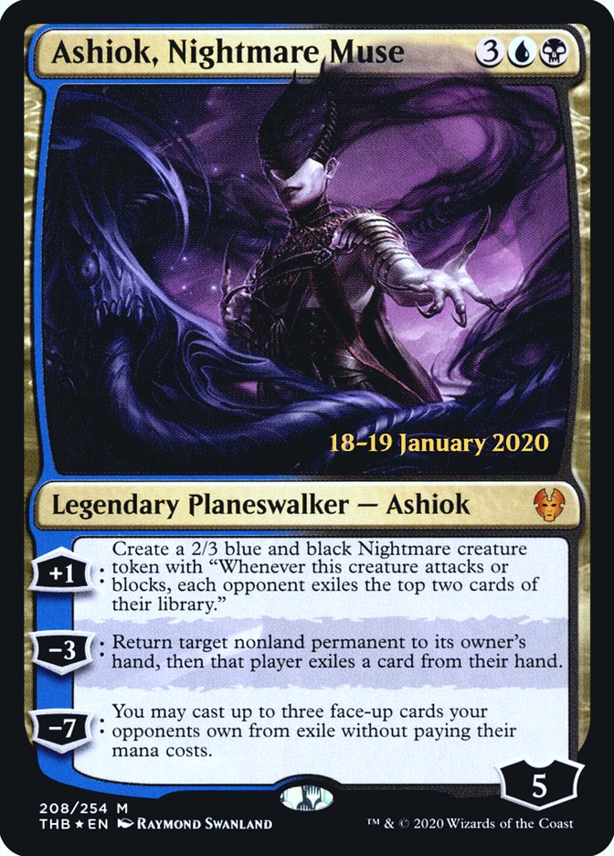 Ashiok, Nightmare Muse (THB-M-PRE)