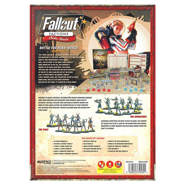 Fallout Factions: Battle for Nuka-World Starter Set (Release Date: 07.19.24)