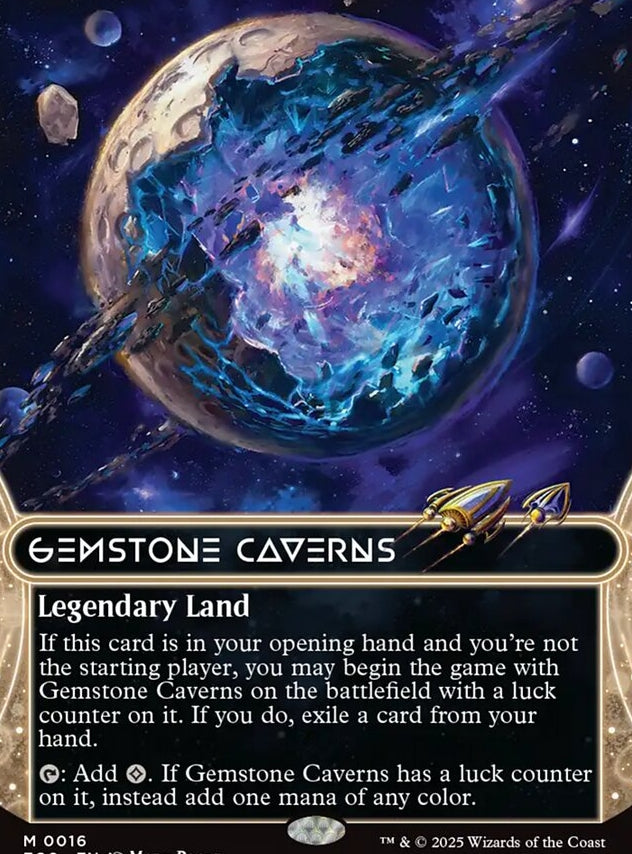 Gemstone Caverns [ #0016 Borderless Stellar Sights ] (EOS-M)