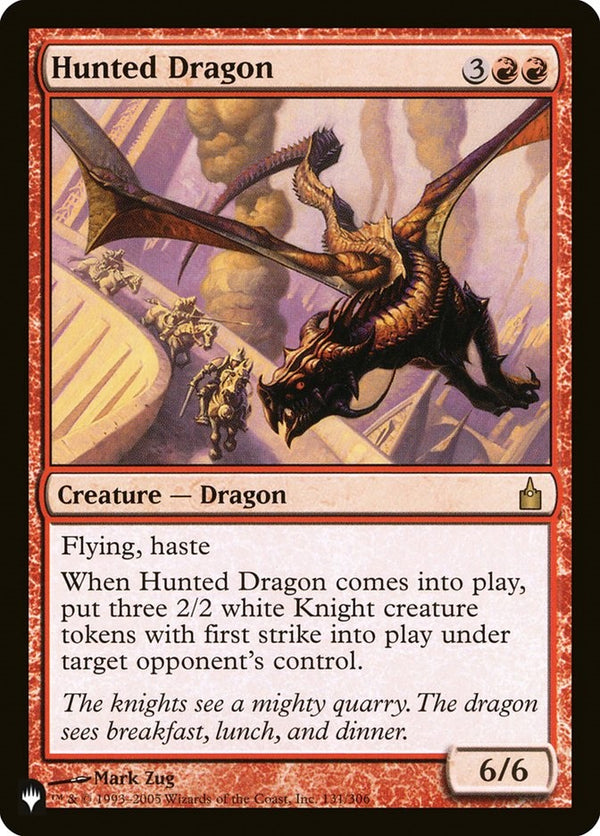 Hunted Dragon (RAV-R-LIST)