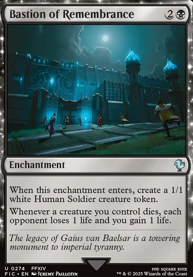 Bastion of Remembrance [ #0274 ] (FIC-U)