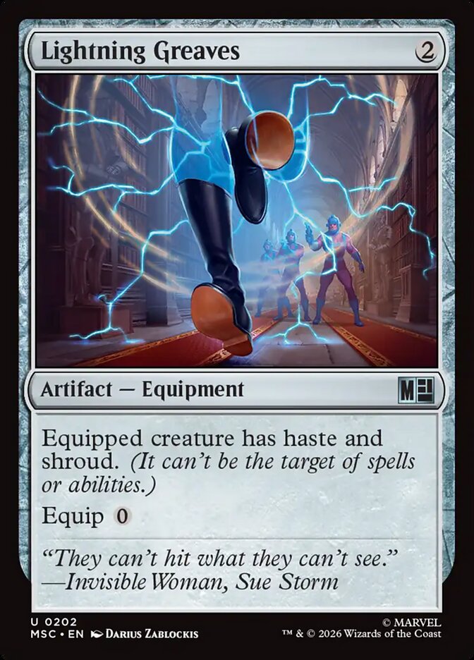 Lightning Greaves [ #0202 ] (MSC-U)