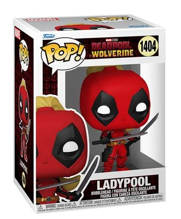 POP Figure: Deadpool & Wolverine #1404 - Ladypool with Swords