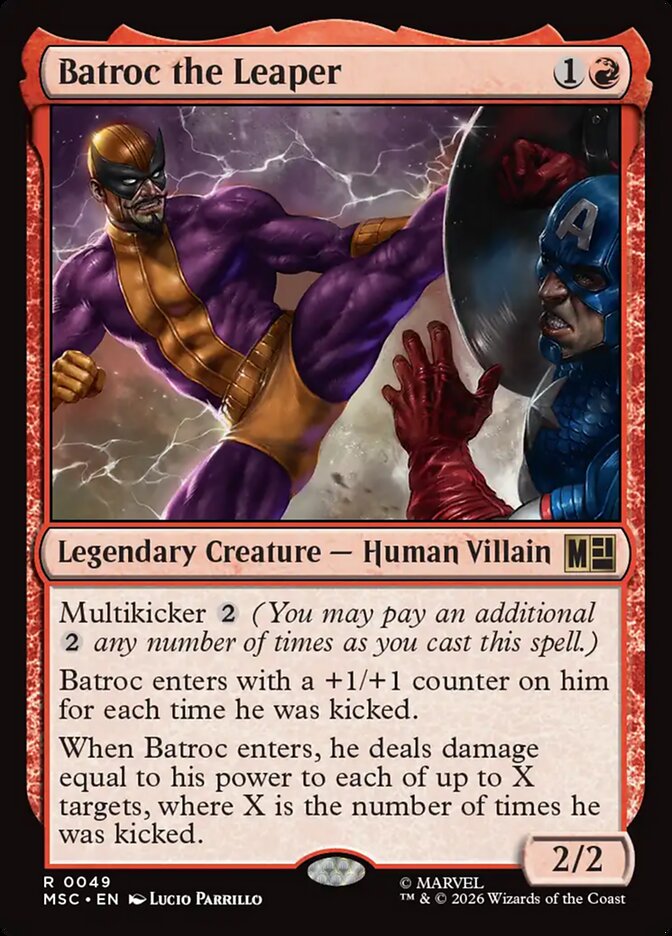 Batroc the Leaper [ #0049 ] (MSC-R)