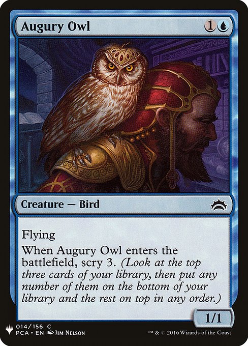 Augury Owl [Mystery Booster #0293] (PCA-C)