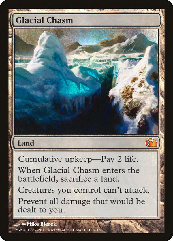 Glacial Chasm (V12-M) Light Play