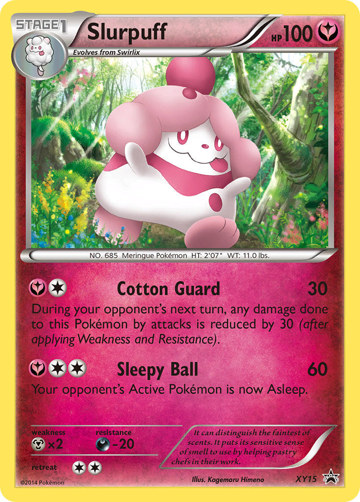 Slurpuff - XY15 (XY:PR) Promo - Near Mint Holofoil