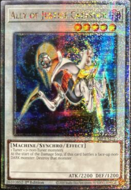 Ally of Justice Catastor (RA03-EN222) Quarter Century Secret Rare - Near Mint 1st Edition