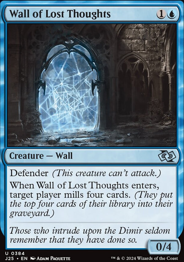 Wall of Lost Thoughts [#0384] (J25-U)