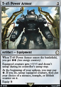 T-45 Power Armor [#0145] (PIP-R-FOIL)