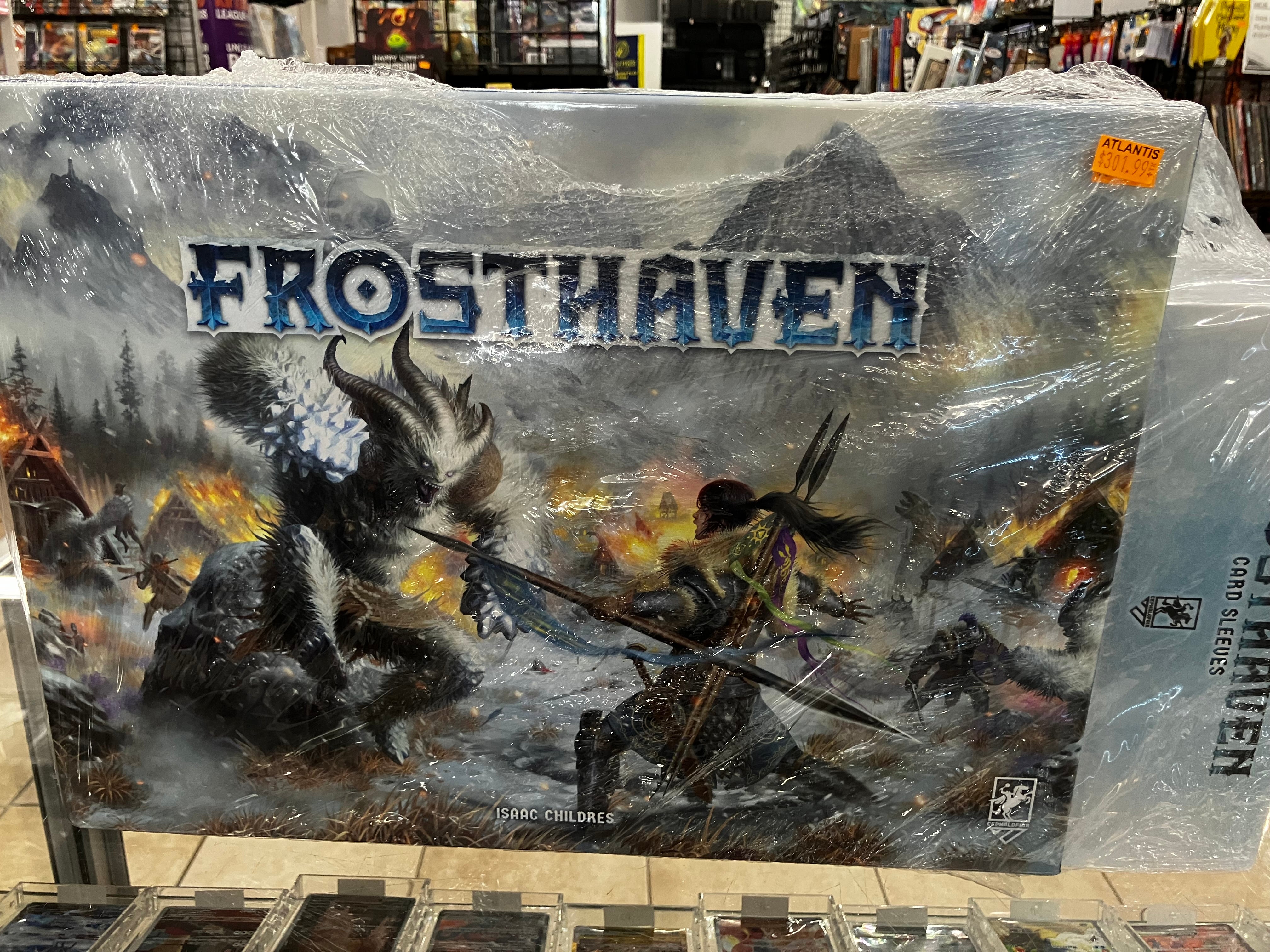 Frosthaven (Bundle) Base Game, Stickers, and Solo Scenarios