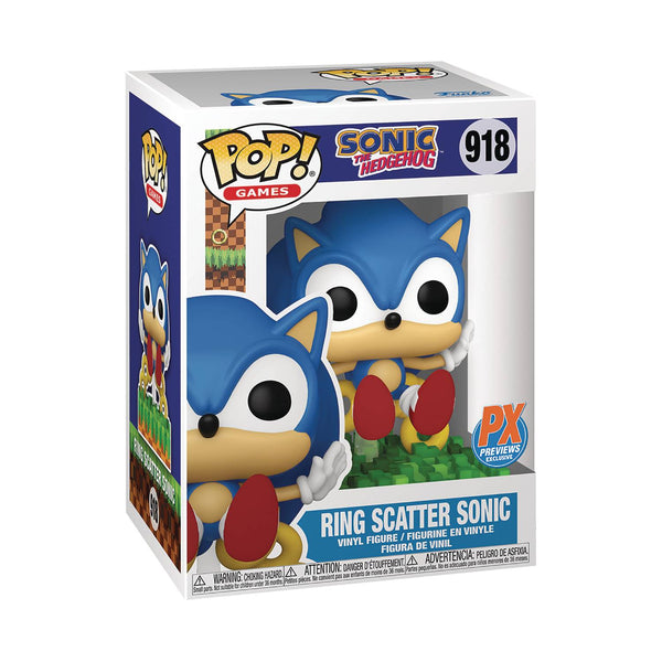 POP Figure: Sonic the Hedgehog #0918 - Ring Scatter Sonic (PX)