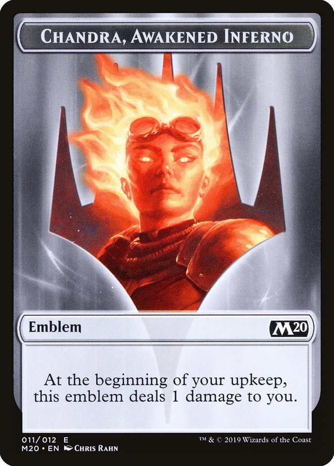 Chandra, Awakened Inferno Emblem (M20-T)