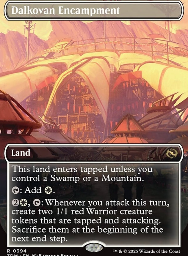 Dalkovan Encampment [ #0394 Borderless Alternate Art ] (TDM-R)