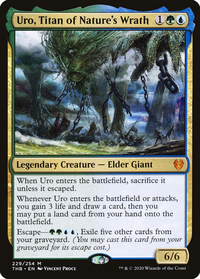 Uro, Titan of Nature's Wrath (THB-M) Light Play