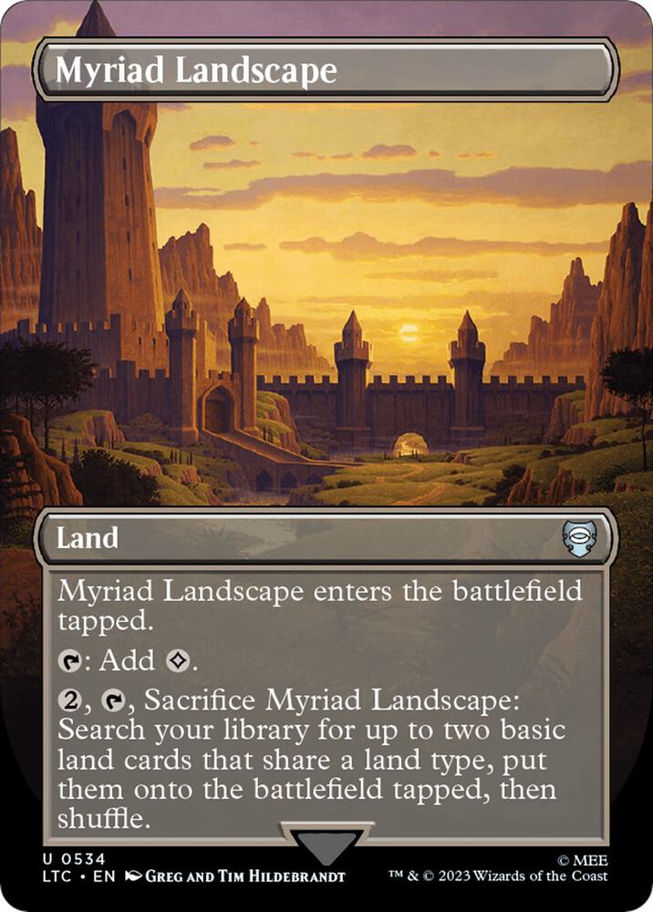 Myriad Landscape [#0534 Holiday Collector Boosters] (LTC-U-Foil)
