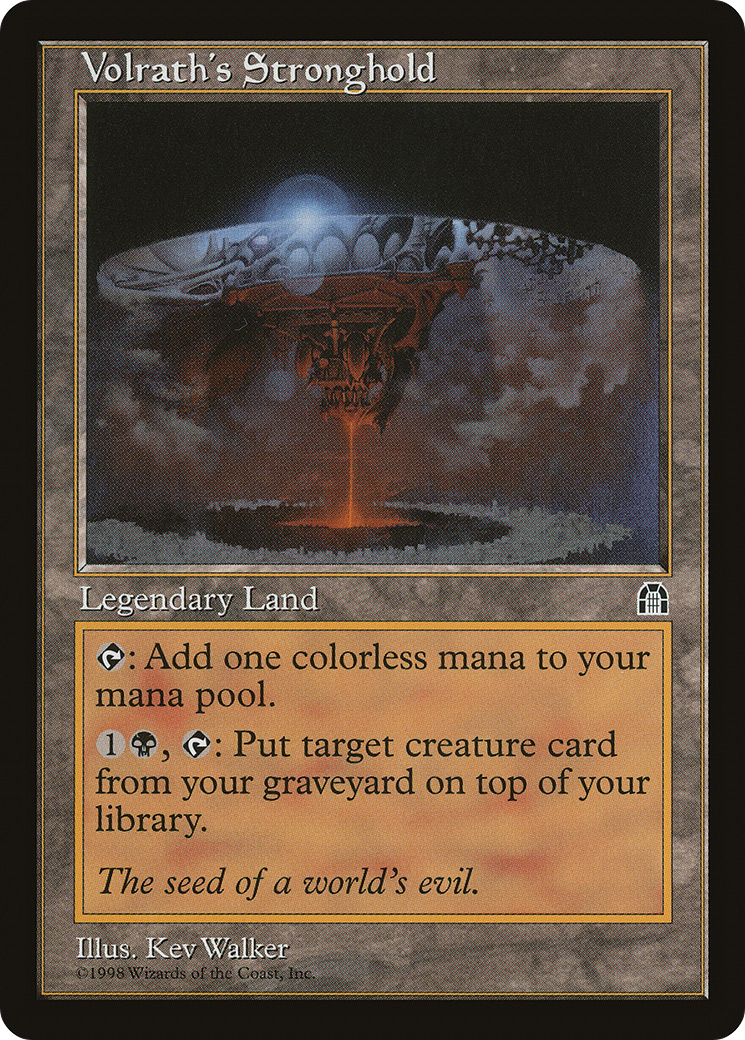 Volrath's Stronghold (STH-R) Heavy Play