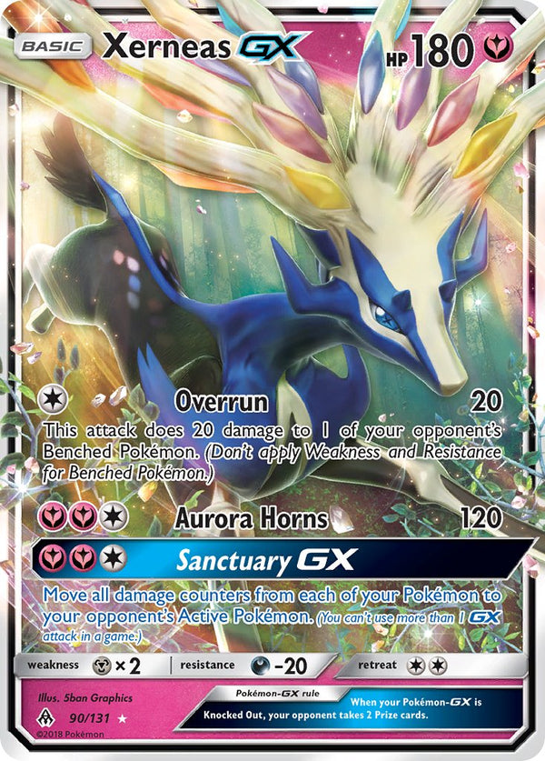 Xerneas GX - 090/131 (FLI) Ultra Rare - Near Mint Holofoil