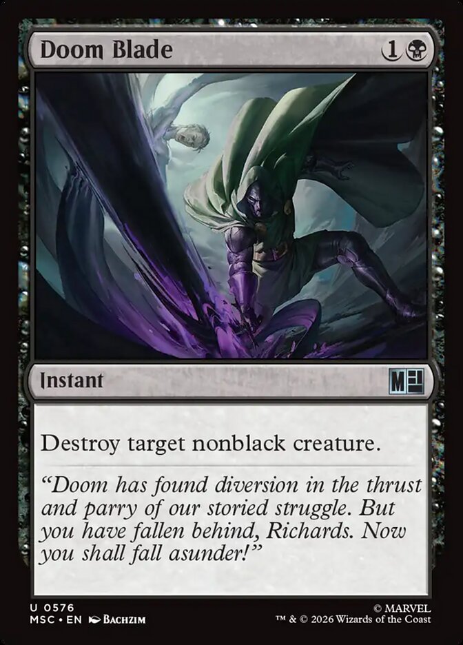 Doom Blade [ #0576 ] (MSC-U)