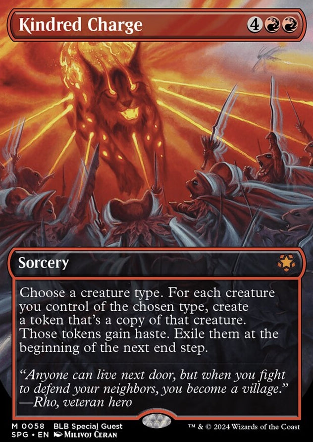 Kindred Charge [#0058] (SPG-BLB-M-FOIL)