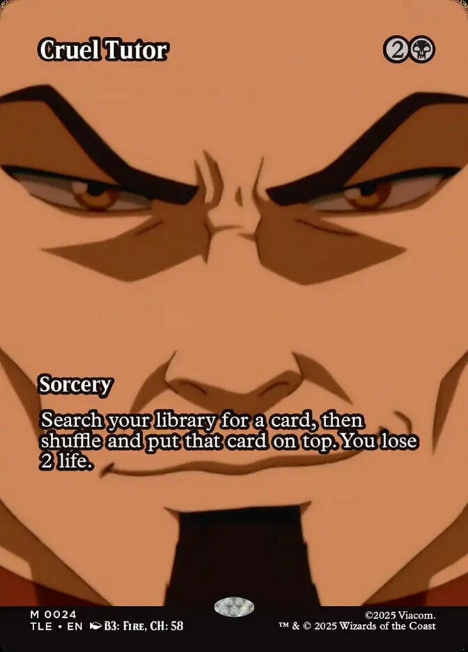 Cruel Tutor [ #0024 Borderless ] (TLE-M)