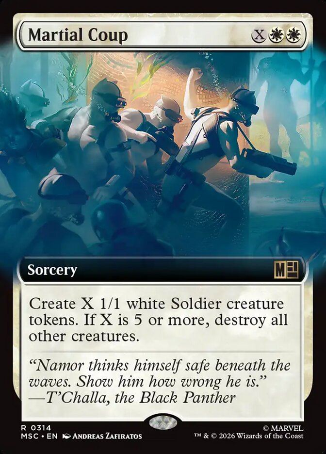 Martial Coup [ #0314 Extended Art ] (MSC-R)