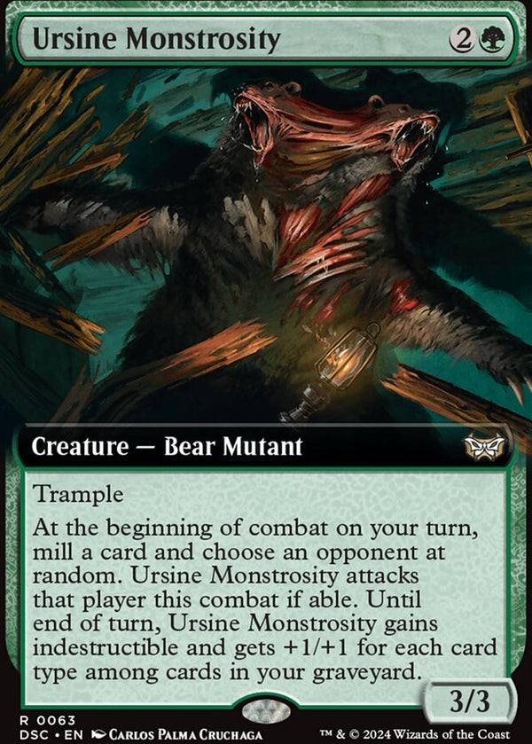 Ursine Monstrosity [#0063 Extended Art] (DSC-R)