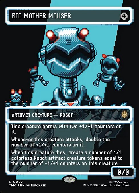Big Mother Mouser [ #0097 Borderless Surge Foil ] (TMC-R)