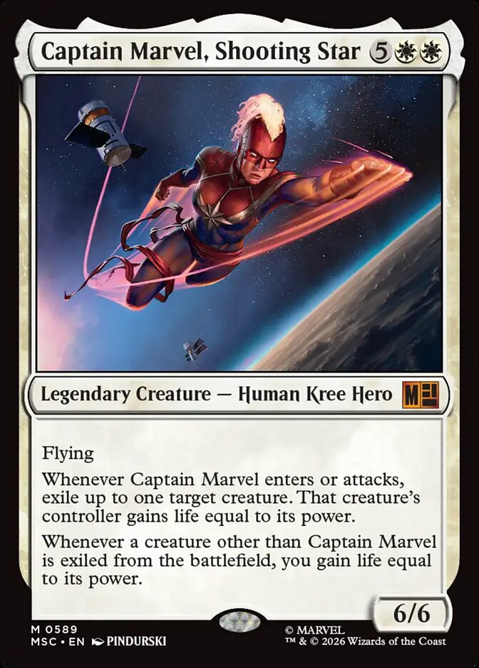 Captain Marvel, Shooting Star [ #0589 ] (MSC-M)