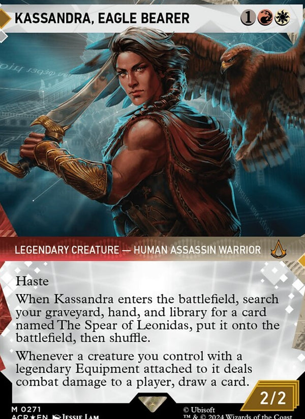 Kassandra, Eagle Bearer [#0271 Textured Foil] (ACR-M)