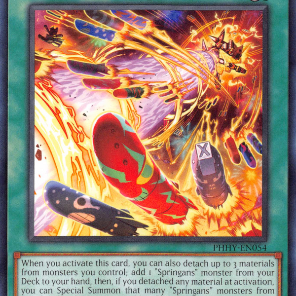 yugioh duel links magnet warrior deck Tally-ho! Springans (PHHY-EN054) Common