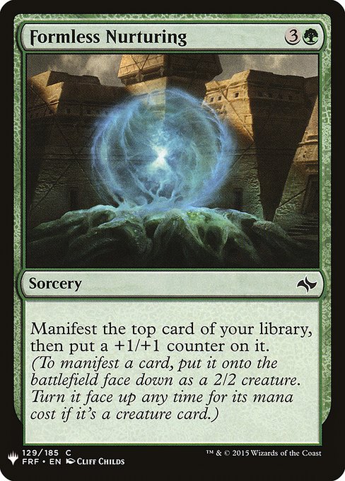 Formless Nurturing [Mystery Booster #1214] (FRF-C)