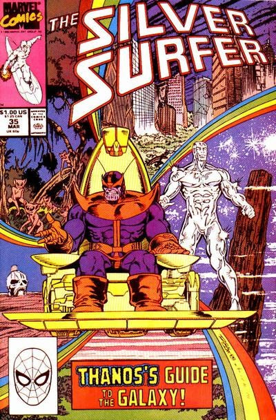 Silver Surfer (1987 Series) #35 (9.0) Drax the Destroyer Resurrected