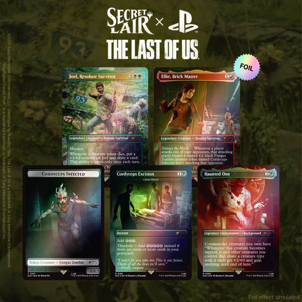 MTG: Secret Lair x The Last of Us Part I Foil Edition MTG: Secret Lair x The Last of Us Part I Foil Edition