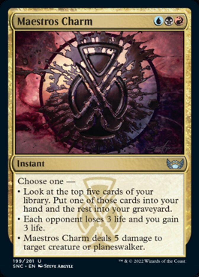 Maestros Charm [ #199/281 ] (SNC-U)