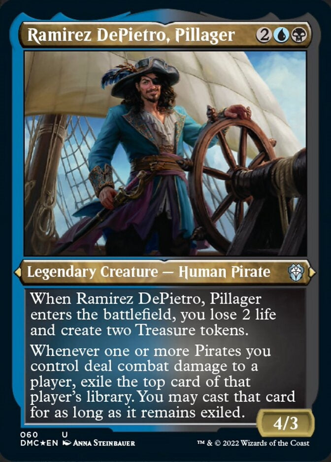 Ramirez DePietro, Pillager [#060 Etched FOIL] (DMC-U)