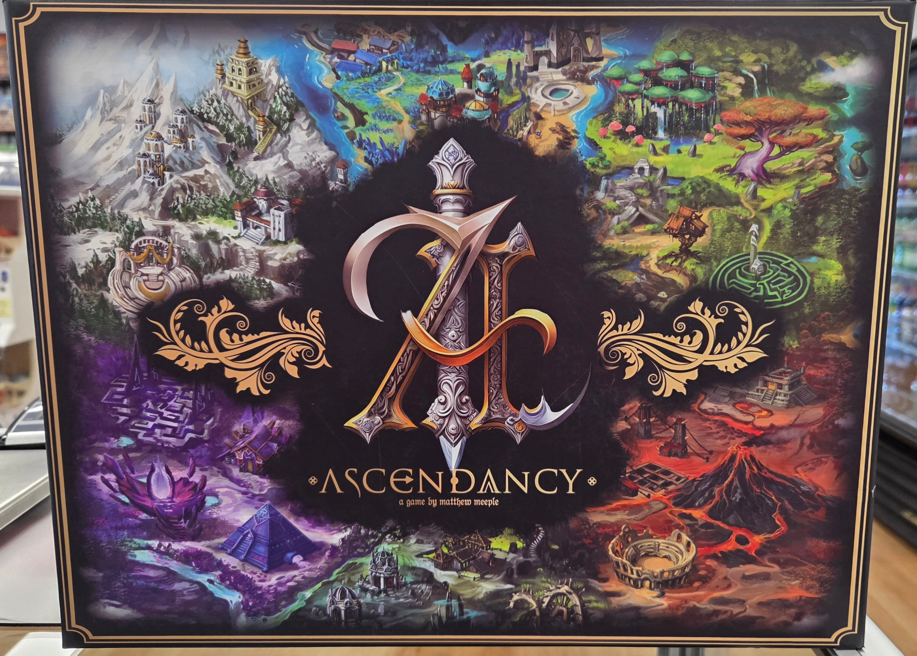 Ascendancy Core Board Game - All-in Kickstarter w/ Playmat (USED)